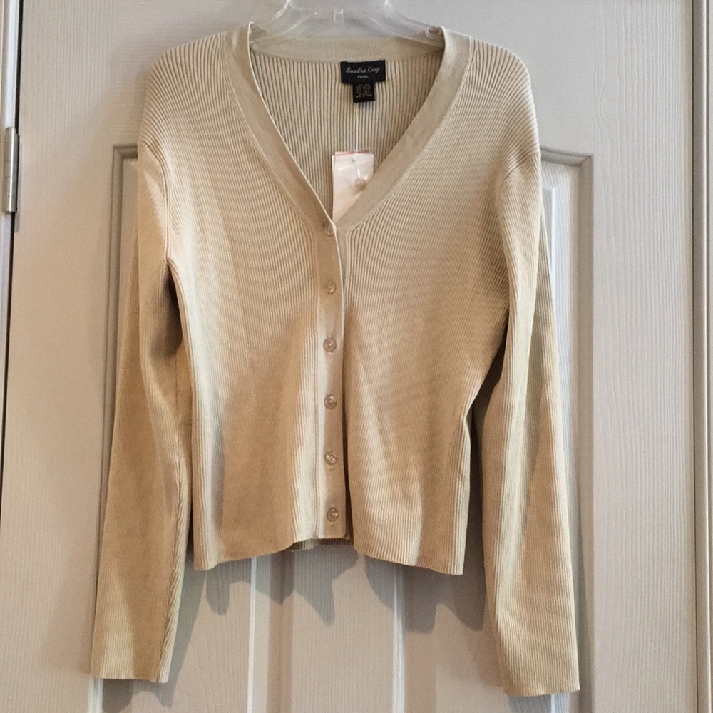 New silk blend sweater